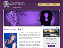 Tablet Screenshot of drsharonvonlentz.com